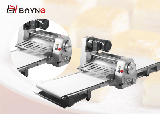 35mm Roller Bread Dough Sheeter Commercial Spraying Plate Pizza Dough Press