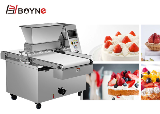 1400w Belt Width 620mm Cake Filling Machine Cookie Baking Machine