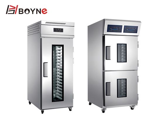 PU Insulation Heating Electric Dough Proofer Single Door 18 Trays Or 36 Trays Fermentation Box