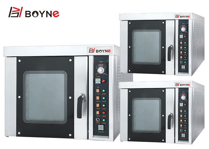Commercial Stainless Steel Five Layer Hot Air Convection Oven For Bakery Shop